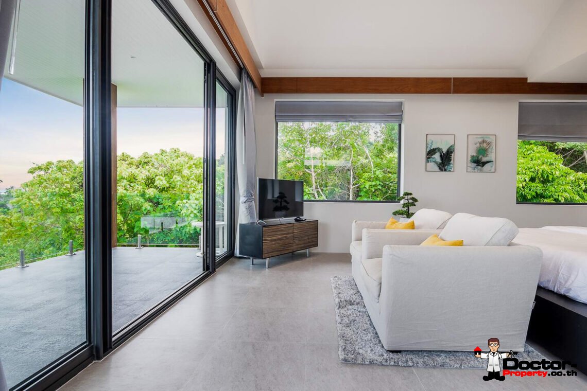 Stunning Luxury 4 Bedroom Seaviews Villa in Mae Nam Hills, Koh Samui – For Sale